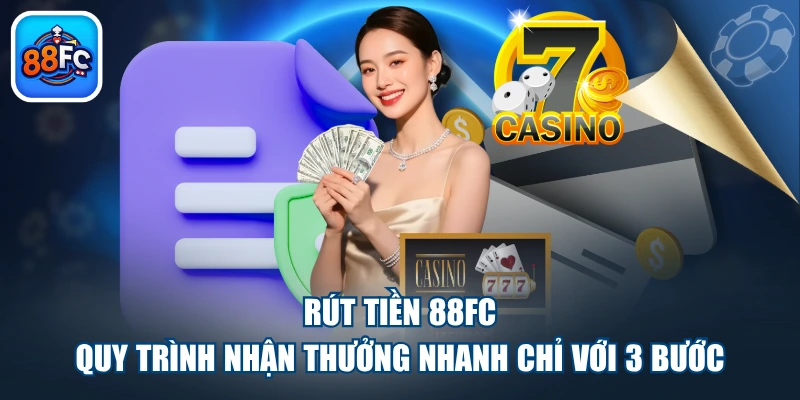 Rút Tiền 88FC - Quy Trình Nhận Thưởng Nhanh Chỉ Với 3 Bước
