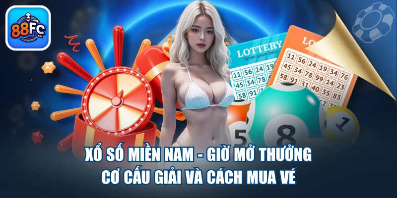 Xổ Số Miền Nam - Giờ Mở Thưởng, Cơ Cấu Giải Và Cách Mua Vé